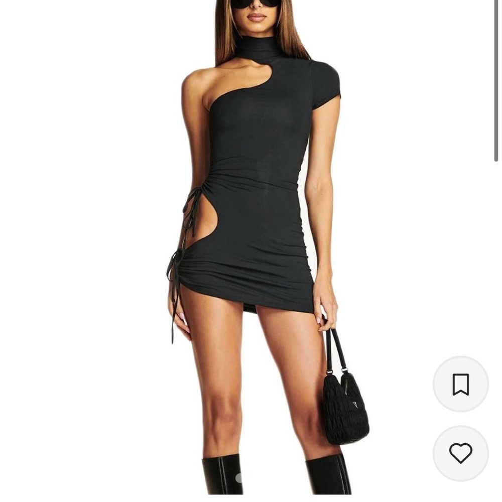 I.AM.GIA Black Cutout Dress